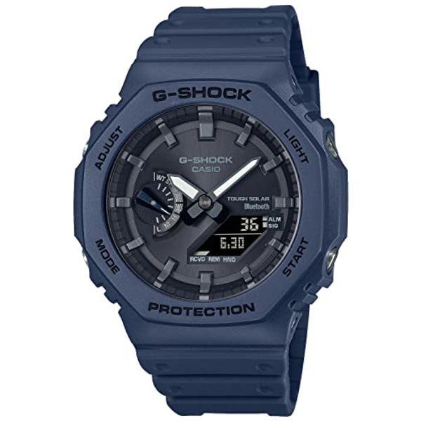Casio Часы G-SHOCK Bluetooth Солнечные GA-B2100-2AJF Мужские Синие НОВЫЕ из Японии
