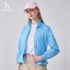 Женская летняя легкая куртка HAZZYS со стойкой ASVSU0BBU23