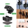 Mini Cable Organizer Holder Magnetic Cable Smooth Adjustable Cord Holder Under Desk Management Wire Keeper Car Cable Clips