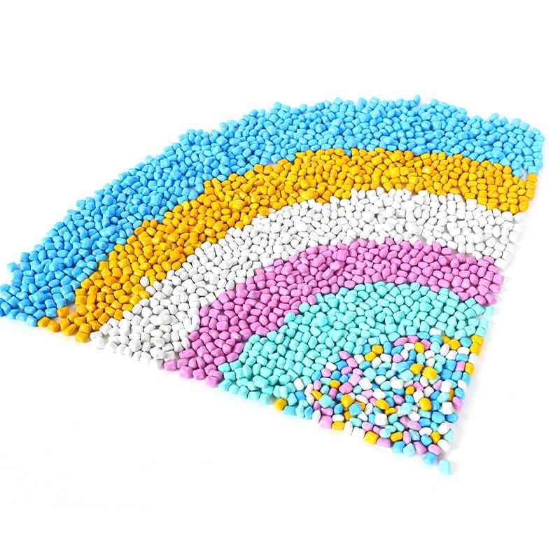 Моющийся детский игровой песок с крупными фарфоровыми и кассиевыми семенами - Пятицветный керамический песок для детской площадки