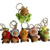 Kapibala Knitting Capybara Doll Wool Making Crochet Keyrings Capybara Keychains Small Toy