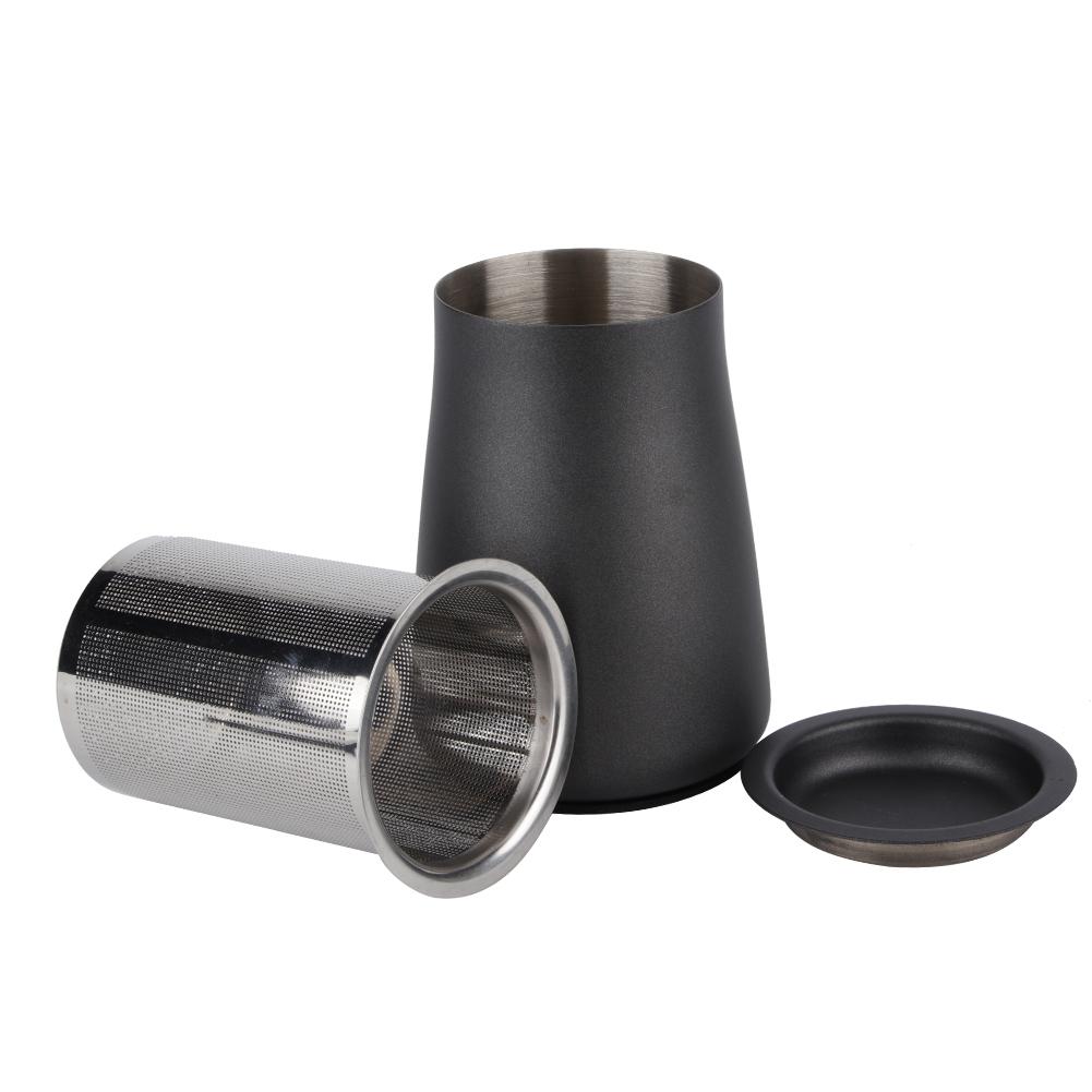 Сито из нержавеющей стали для кофейного порошка, фильтр-чашка, аксессуары для кофеварки, черный