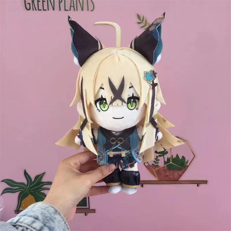 1/2pcs Genshin Impact Kirara Plush Toy Shapeshifting Express Box Cat Stuffed Animal Sleeping Pillow Cartoon Dolls Fans Gift