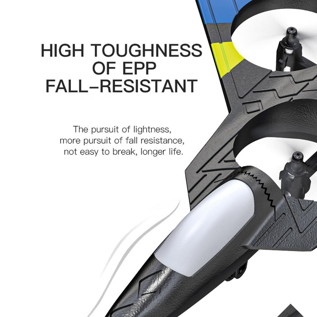 Kid Remote Control Aircraft Toy Glider 4 Channel Remote Control Aircraft Fall Resistance Ensuring Safe Flying Adventures