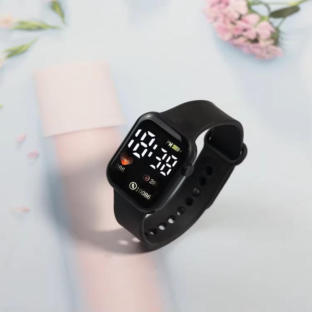 Best Selling Women Men Luxury Sports Customize Logo Cute Cartoon Kids Watches LED Bracelet Boys Girls Led Digital Watches