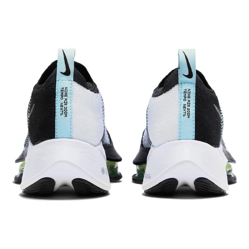 Nike Air Zoom Tempo NEXT% Flyknit 'Black Glacier Blue' Women's Sneakers Casual CI9924-001