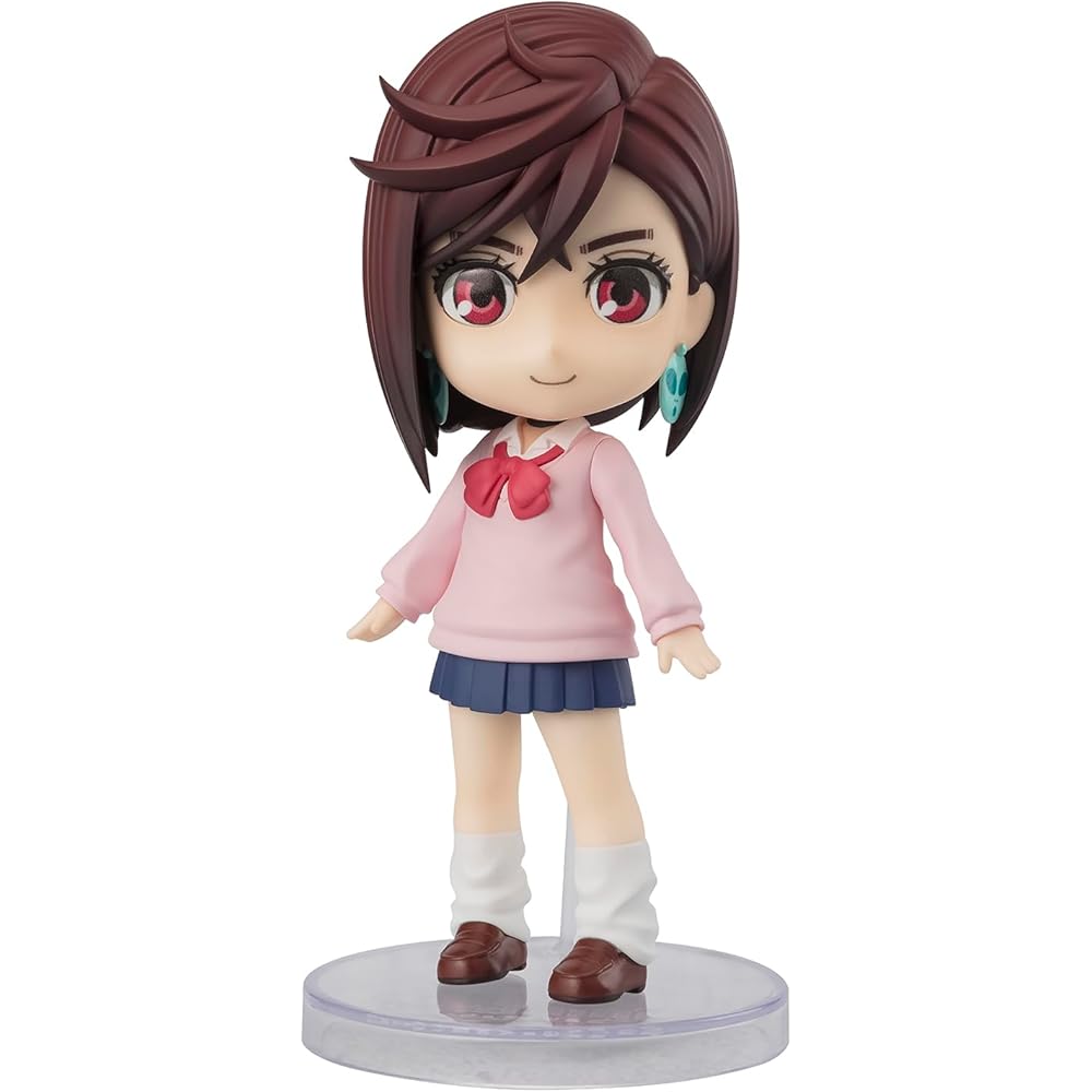 TAMASHII NATIONS Figuarts Mini Dandadan Момо 90 мм ПВХ АБС Окрашенная Фигурка Действия