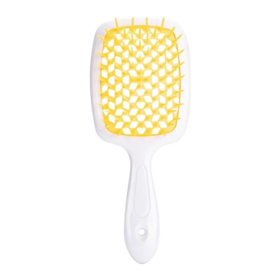 Detangling Hair Brush Hollow Ergonomic Handle Scalp Massage Women Girls Wet Dry Long Curly Fluffy Hair Styling Comb Hairdressing Tool