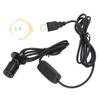 5V Mini Spot Lights Bright USB Dimmable LED Spotlight with 6.6ft Cable for Showcase Jewelry Cabinet