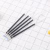 100 шт., 0,5 мм, черные, синие, красные стержни для гелевой ручки, гладкие канцелярские принадлежности для письма