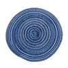 Coaster Table Mat Round PVC Placemat Kitchen Dining Table Mats Steak Pad Anti Slip Heat Resistant Placemats Home Decor