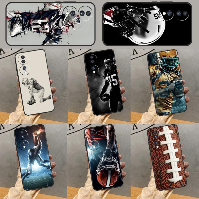 Чехол для American Football для Honor Magic 7 Lite 5 6 Pro Honor 200 50 70 90 Lite X9b X9a X8b X8a X8 X9 X9c Чехол