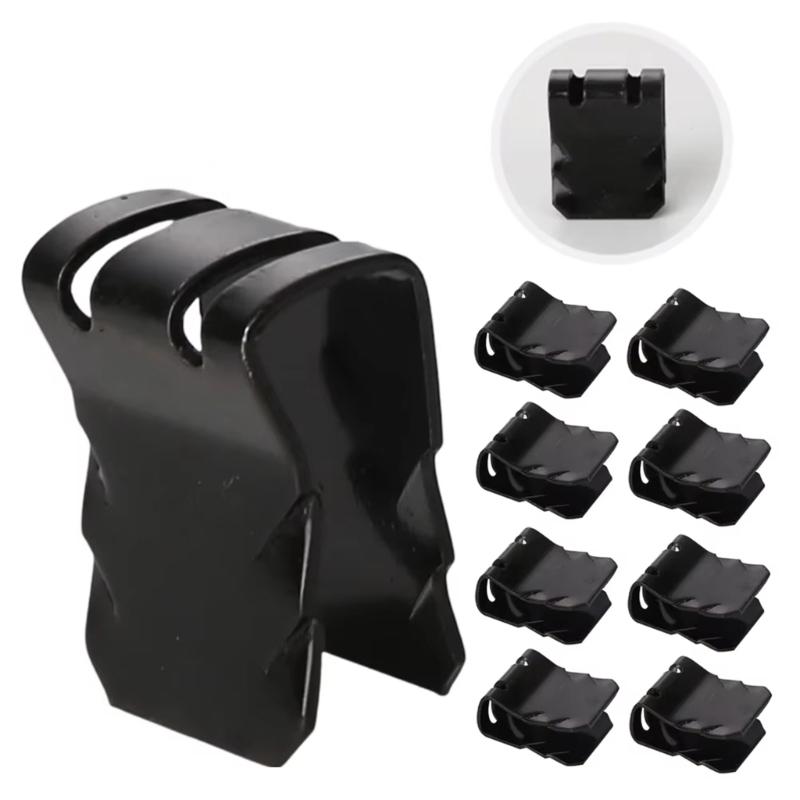 10 шт. Автомобильный крепежный зажим для брызговика, Автомобильные крепежные зажимы для брызговика, U-образные пряжки, Зажим, Защитные пряжки, Простая установка
