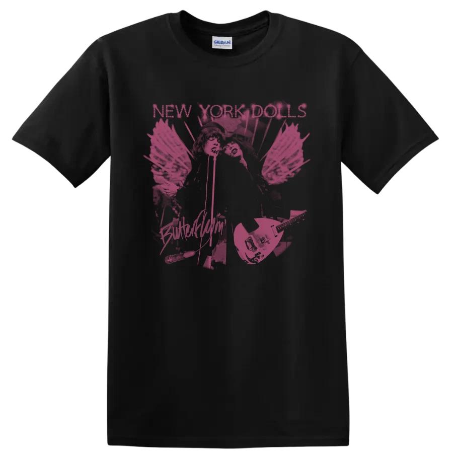 New York Dolls Punk Rock Band Concert T Shirt Vintage Music Graphic Tee Gift