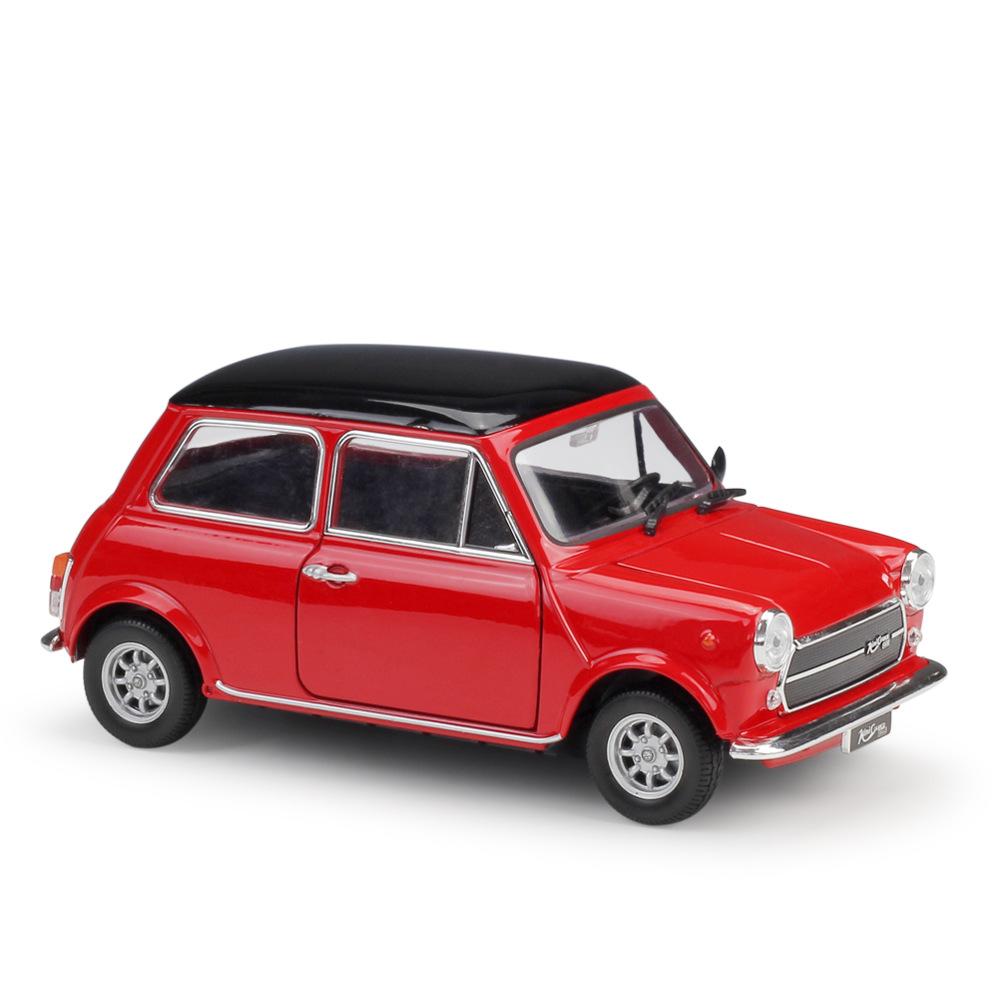 Welly 1/24 MINI COOPER 1300 Модель автомобиля из сплава Литой металл Классический Мини Автомобиль Модель Транспортного средства Симуляция Коллекция Детская Игрушка Подарок