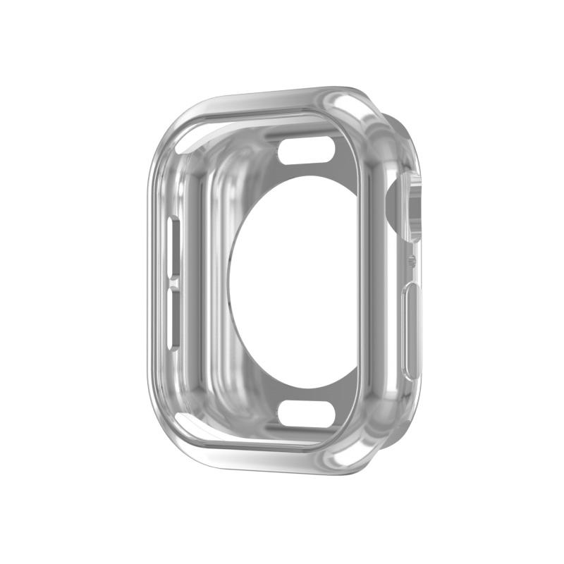 Защитная крышка для экрана для Apple Watch серия 10 42 мм 46 мм ТПУ бампер бампер Чехол-защита экрана iWatch 10 42/46 Аксессуары