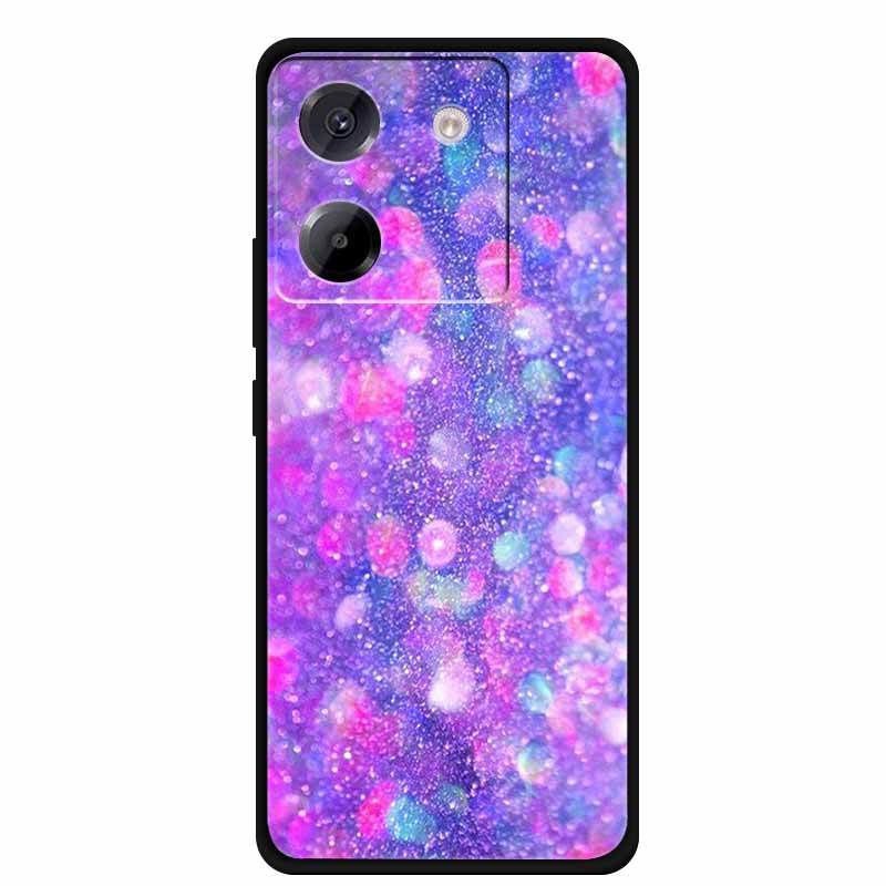 Чехол для Xiaomi Poco M7 Pro 5G, стиль мультяшной живописи, мягкий силикон + ТПУ, задняя крышка, чехлы для Poco M7 Pro 5G, противоударный чехол, новый