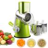 Slicing Grater Manual Rotary Food Processor Stainless Steel Grater Multifunctional Blender Potato Slice Chopper Kitchen Gadgets