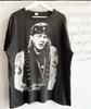 Винтажная футболка 90-х Bradford Gallery, портрет Эксла Роуза из Guns N' Roses, AHN00226, унисекс