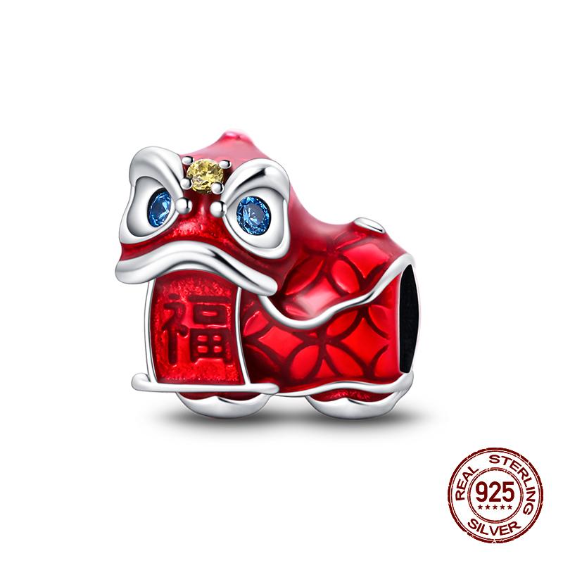 100% стерлингового серебра 925 пробы с изображением кофейного кота, кролика, медведя, пингвина, бусины, подходят для 925 оригинальных браслетов, сделай сам, подарок на день рождения, ювелирные изделия