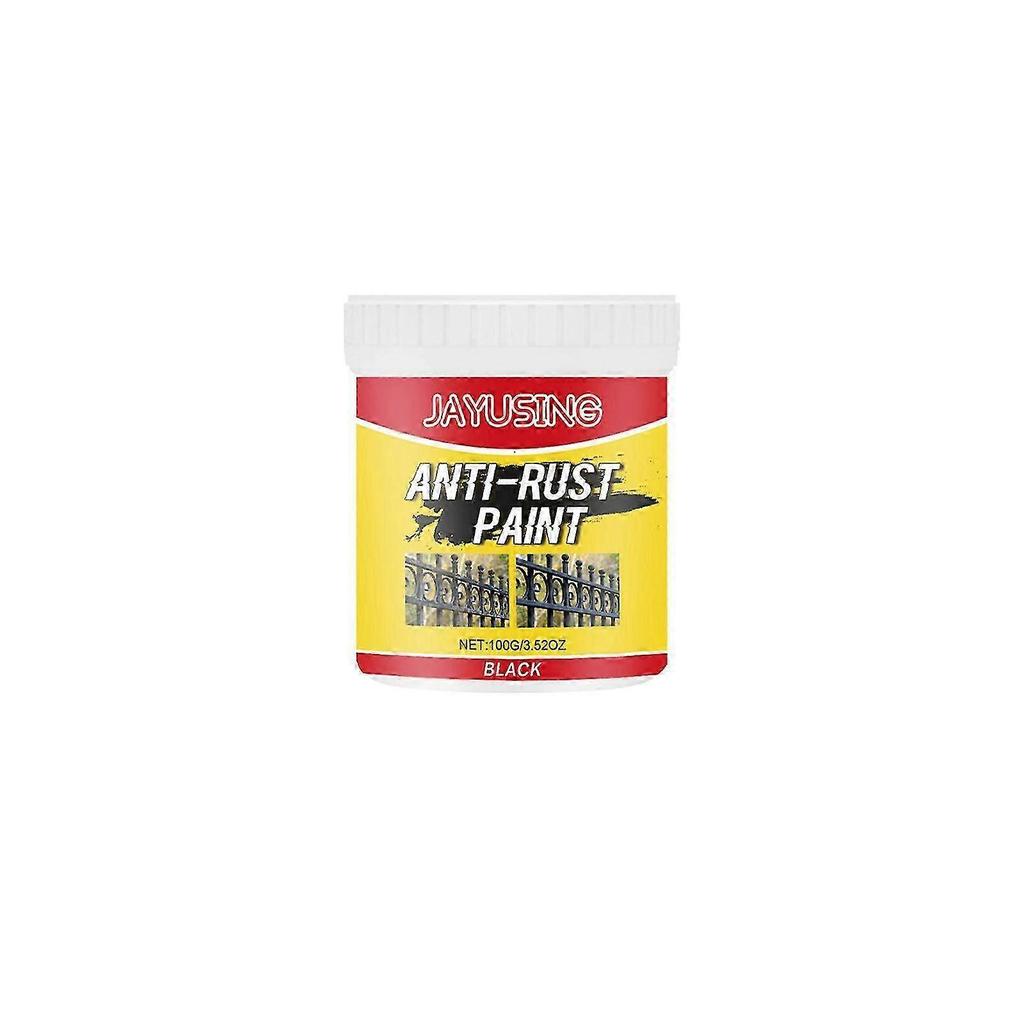Jayusing Eco-Friendly Anti-Rust Red Paint & Metal Primer - Rust Remover for Iron Doors & Railings, Easy Application, Low Odor, 100g