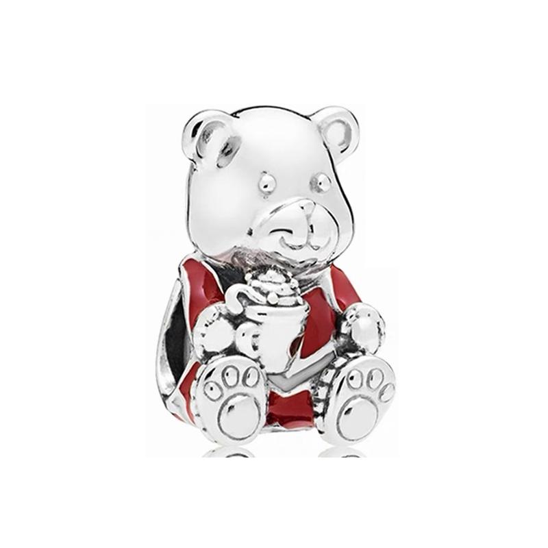 Animal Series Charms Fox Owl Sea Turtle Rabbit Raccoon Highland Cow Beads Fit Bracelets Beads DIY Jewelry Gift