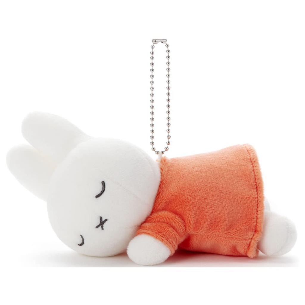 Bruna Sleeping Friend Ball Chain Mascot Miffy A Plush 14cm Wide Toy, Approx.