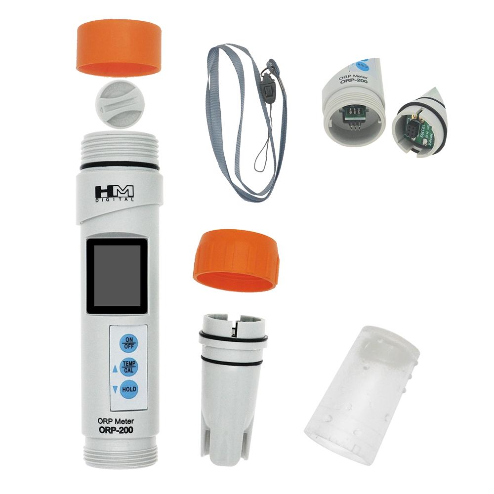 HM Digital PH-200 pH-метр COM-100 EC TDS-метр Температура с функцией автоматической калибровки pH Тестер-ручка качества воды