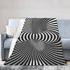 Soft BlanketChild Airplane Travel Whirlpool Dizziness Pattern Bedding Throws  Flannel Bedspread For Living Room Sofa Bed Cover
