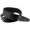 RightOn STRAPS Guitar Strap Width 6cm, Length 95~150cm SANDOKAN Black