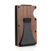 Wooden Rfid Lock Card Holder Metal Rfid Blocking Wallet for Cards Mens Credit Card Holder