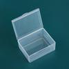 Прозрачная коробка для хранения квадратных мелких предметов, упаковочные коробки, контейнер для ювелирных изделий, бусин, органайзер для разной мелочи, рыболовные инструменты