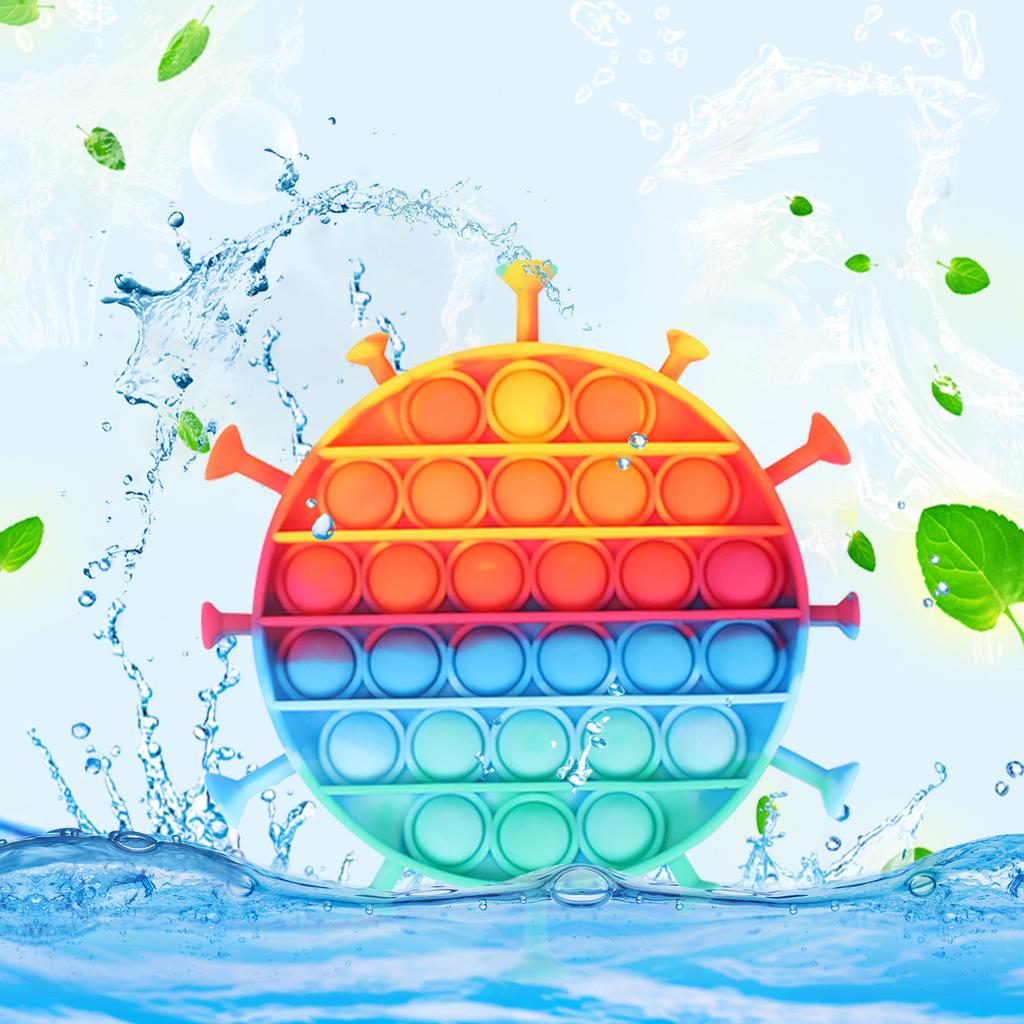 Сенсорные игрушки с пузырьками-снятие стресса, силиконовые игрушки для снятия давления