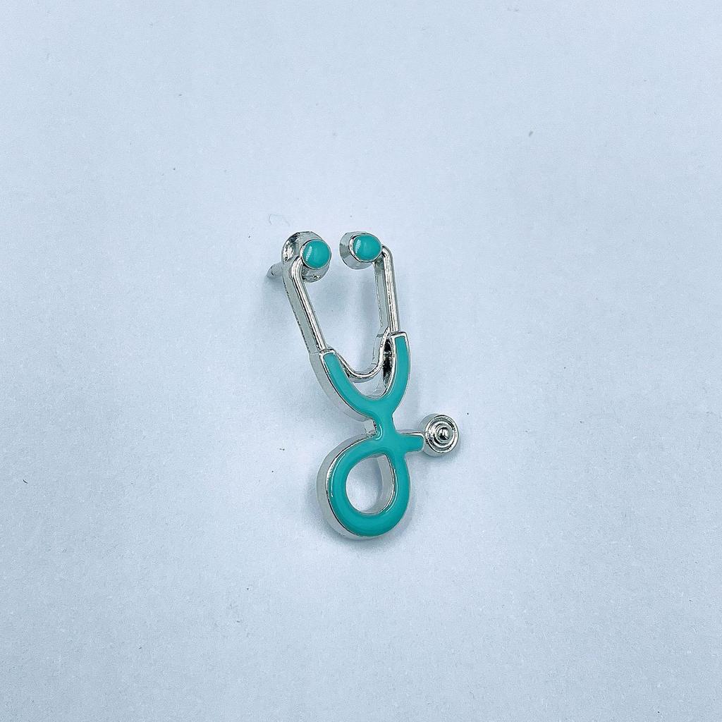 Брошь в виде стетоскопа в виде мультяшного доктора - Креативные европейские и американские украшения