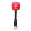 5.8Ghz 3dBi RHCP High Gain Antenna for FPV Racing Drone RC Parts Accessory(rouge Trou Interieur