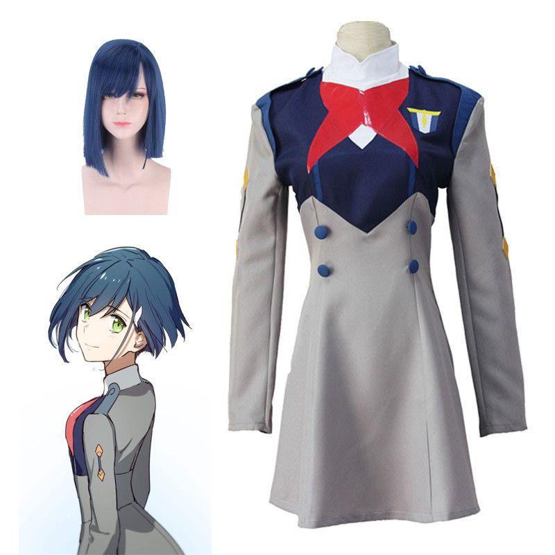 Аутентичная форма Хиро Ичиго из Darling In The Franxx, прочный костюм для вечеринок