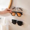 10Pcs Clear Glasses Storage Rack Self Adhesive Glasses Wall Holder Glasses Display Holder  for Home