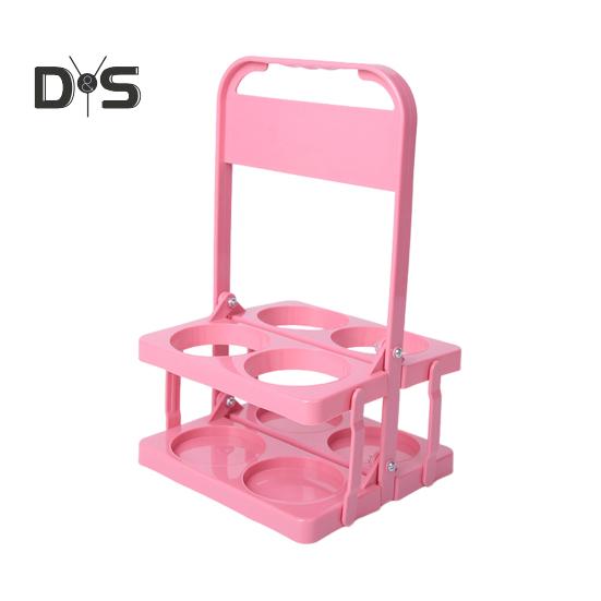 Портативный держатель для напитков, складной подстаканник для автомобиля, многоразовый подстаканник с ручкой, складной держатель для напитков для кофе, пива, вина, газировки, сока