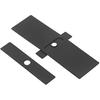 Car Panel Dust Cover 2PCs Lever Panel Trim Strip 8015A066 Replacement For Pajero V93 V80 V87 V97
