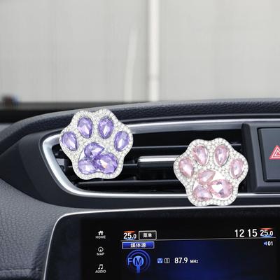 Алмазный кристалл автомобильный зажим для воздуховода автомобильная лапка ароматизатор для ног освежитель воздуха автостиль декор блестящие автомобильные аксессуары