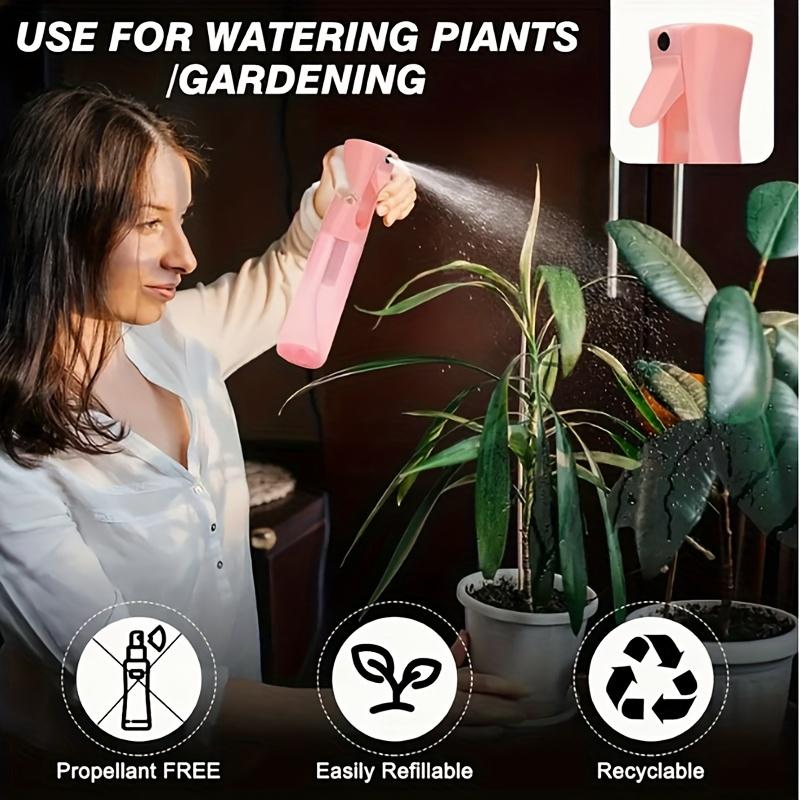 Reusable High-Pressure Spray Bottle for Watering Plants, Makeup,and Cleaning - Propellant-Free,Reliable for Home, Kitchen,Garden