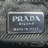 Prada B9223 треугольный логотип Вертикальная сумка-тоут Сумка через плечо Нейлон Бежевый