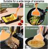 10inch Of Silicone Spatula, For Nonstick Cookware Flat Wide Pancake Multifunction Spatula Food Turner Heat Resistant Kitchen Omlet Flipper For Egg