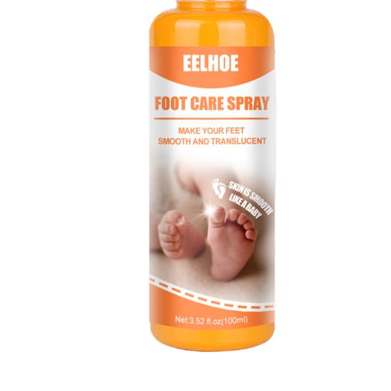 30 мл/100 мл EELHOE спрей для пилинга ног, глубоко питательный, быстро впитывающийся, аксессуар для ног, отшелушивающий спрей для омертвевшей кожи
