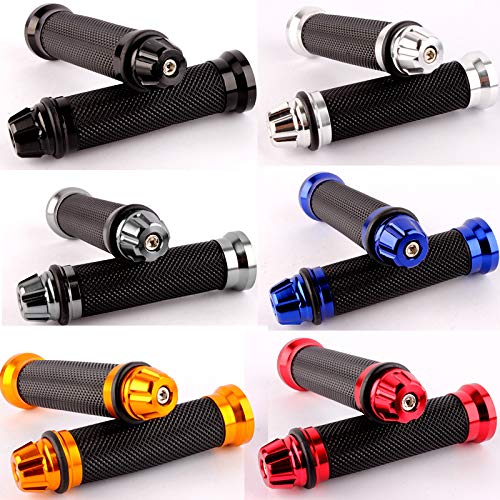 Karun Great feel! Universal Rubber Porous Engraving Motorcycle Handle Grip