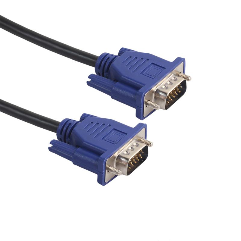 Кабель 3 + 2vga, 1,5 м, между мужчинами, 15-контактный кабель, кабель высокой четкости для 15-контактного кабеля ЖК-монитора