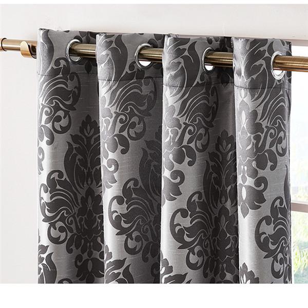 Modern Simple Curtain Luxury Blackout Window Curtains for Living Dining Room Bedroom Window Treatment Home Decor 1 Piece