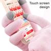 1 Pair Reusable Moisturizing Gel Gloves Touchscreen Hand Care Gloves for Dry Skin Washable Comfortable Cotton Blend Gloves