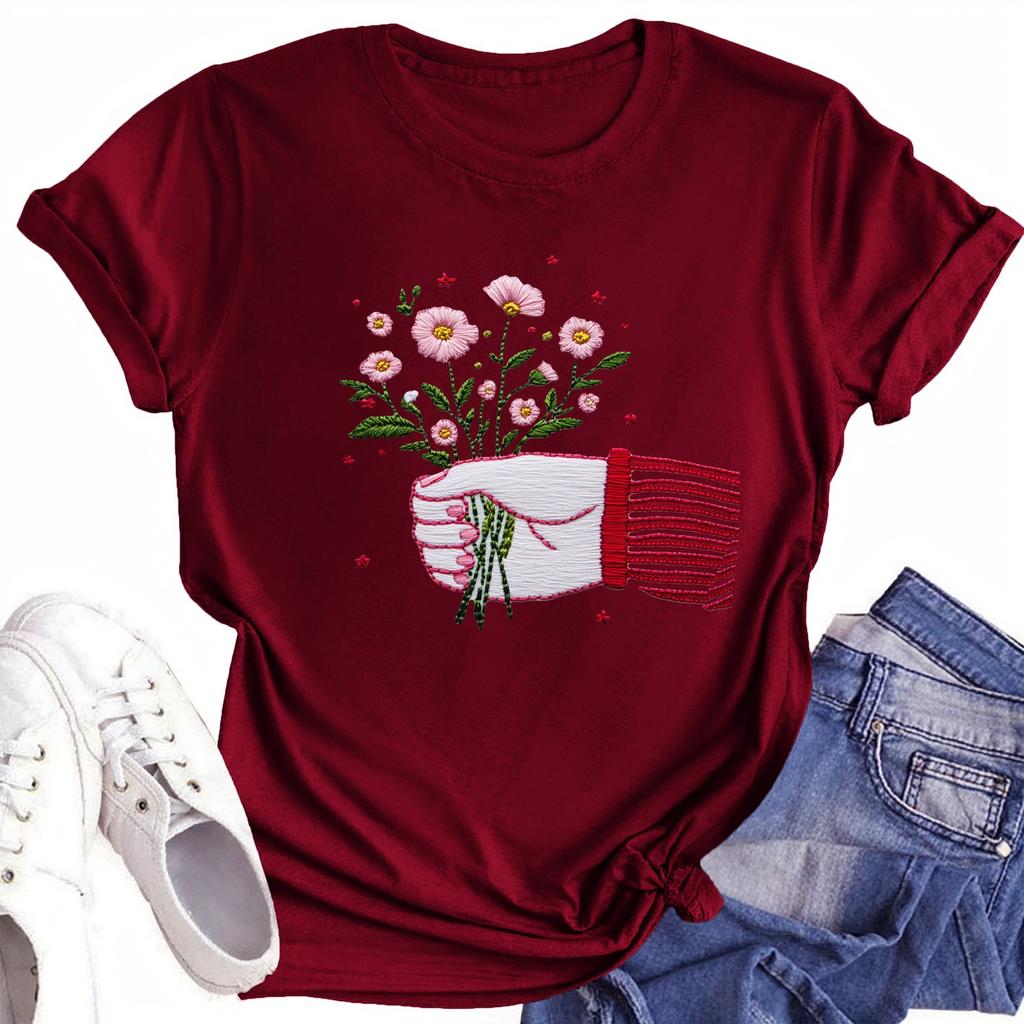 Футболки с короткими рукавами для женщин, модные топы, легкие и мягкие повседневные летние наряды, одежда