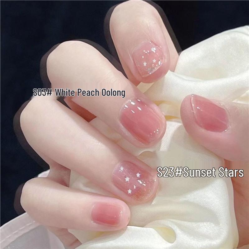 Aurora Отбеливающий Быстросохнущий Без Запаха Снимающийся Лак для Ногтей